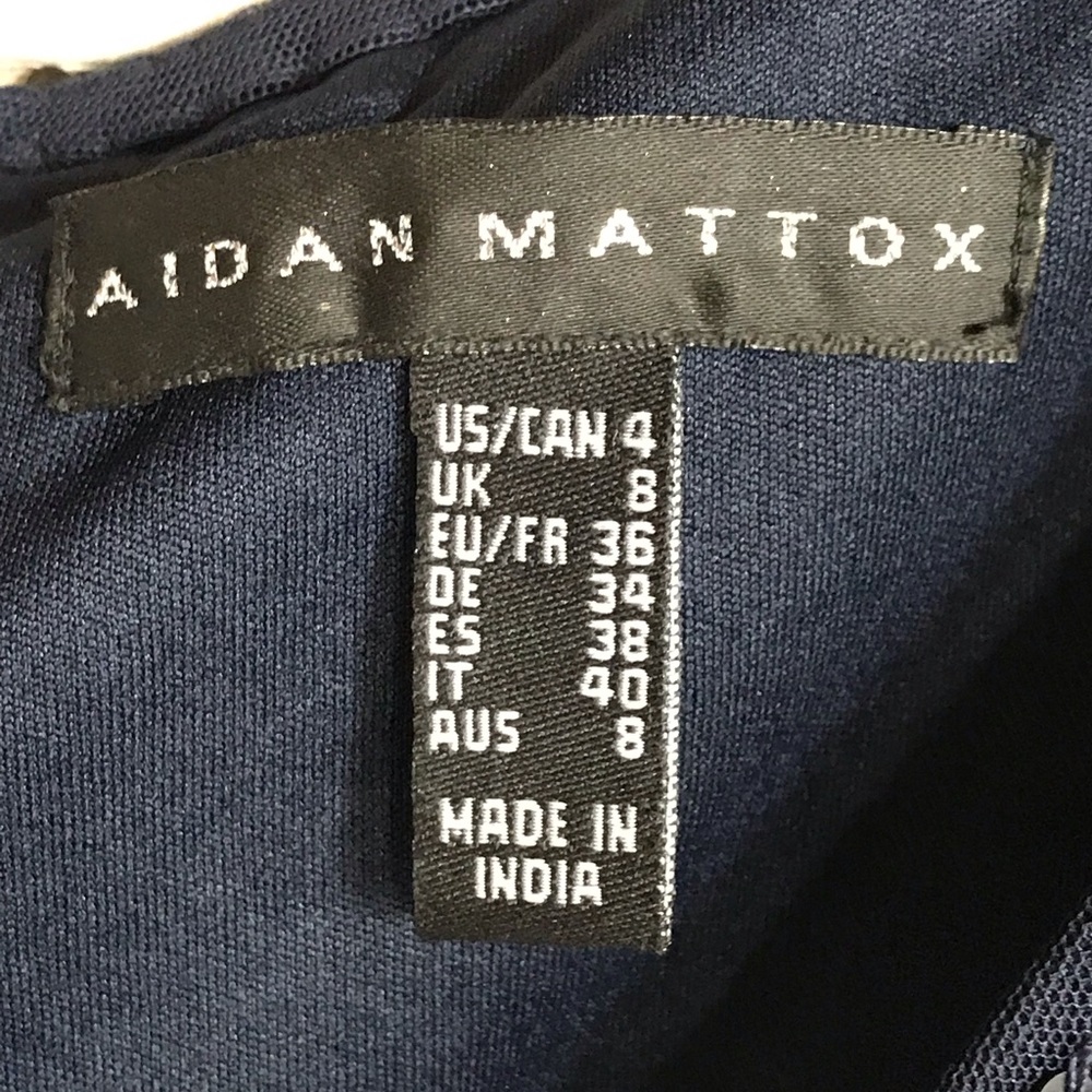 Aiden Mattox Beaded and Sequined Dress - Picture 4 of 9